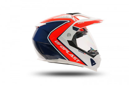 Casco de enduro UFOplast ARIES™ ♈︎ AZUL&BLANCO