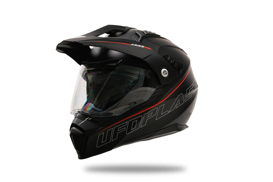 Casco de enduro UFOplast ARIES™ ♈︎ NEGRO