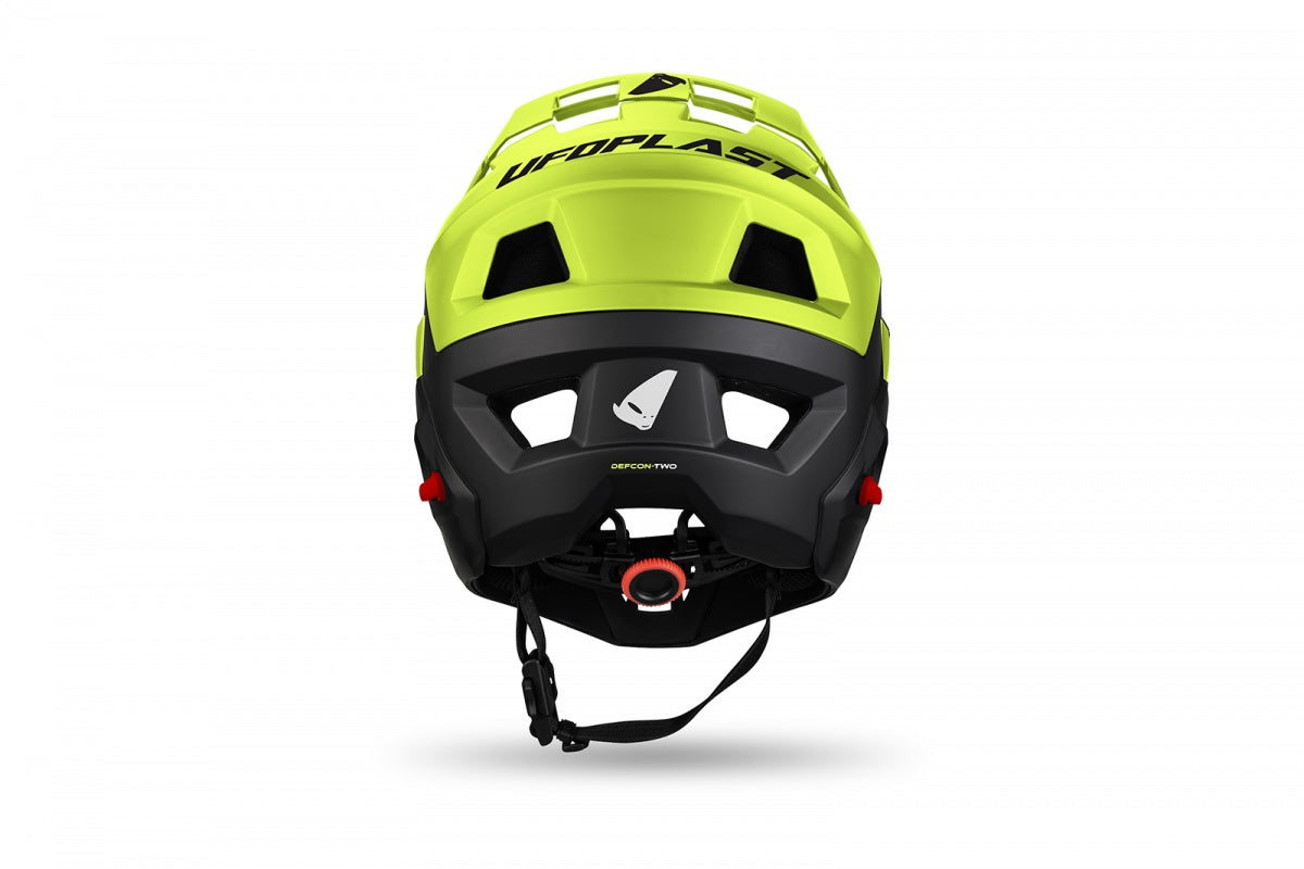 Casco modular de MTB UFOplast DEFCON-2™ 🚲 AMARILLO NEON