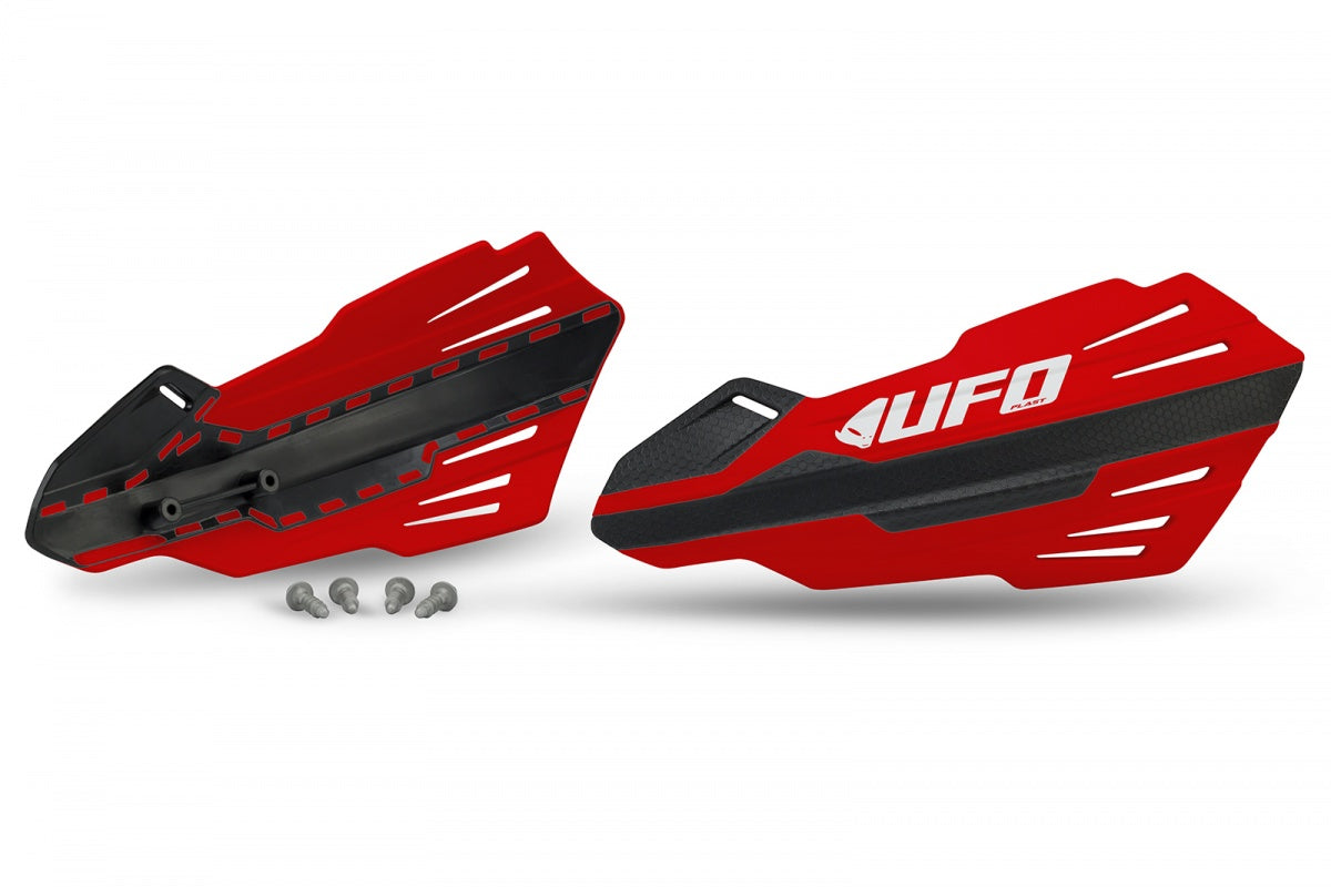 HANDGUARDS estilo OEM UFOplast™ • GASGAS • ROJO