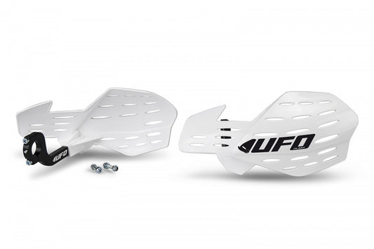 HANDGUARDS de motocross - GUARDIAN 2 de UFOplast™ • BLANCO