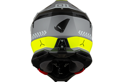 Casco de motocross UFOplast DIAMOND™ ♦ GRIS&FLUO