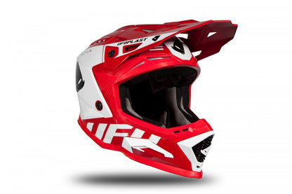 Casco de motocross UFOplast ECHUS™ ♘ ROJO&BLANCO