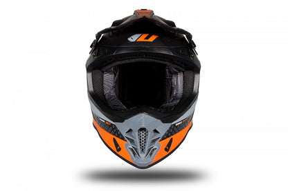 Casco de motocross UFOplast INTREPID™ ♠ NARANJA