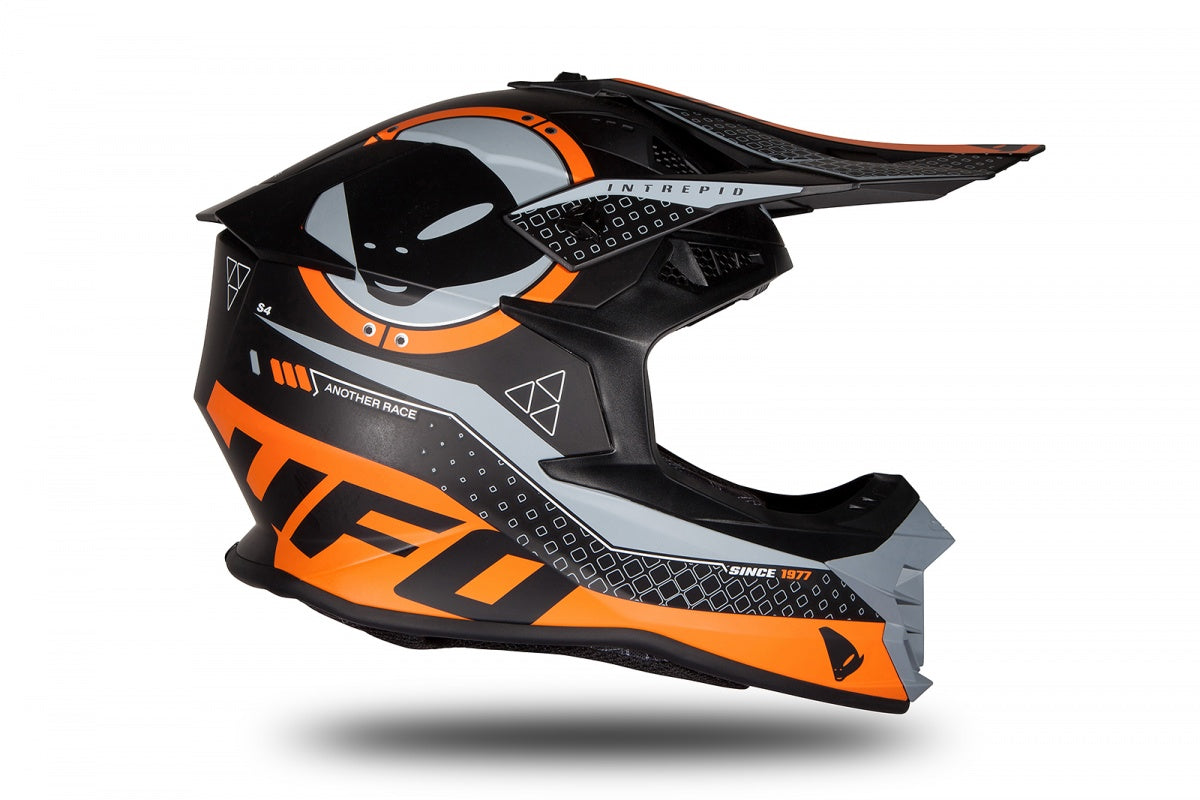 Casco de motocross UFOplast INTREPID™ ♠ NARANJA