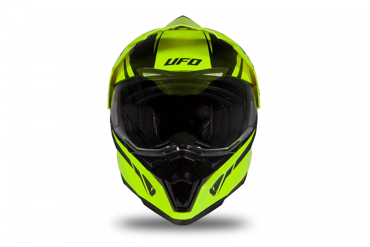 Casco de enduro UFOplast ARIES™ ♈︎ NEGRO&FLUO