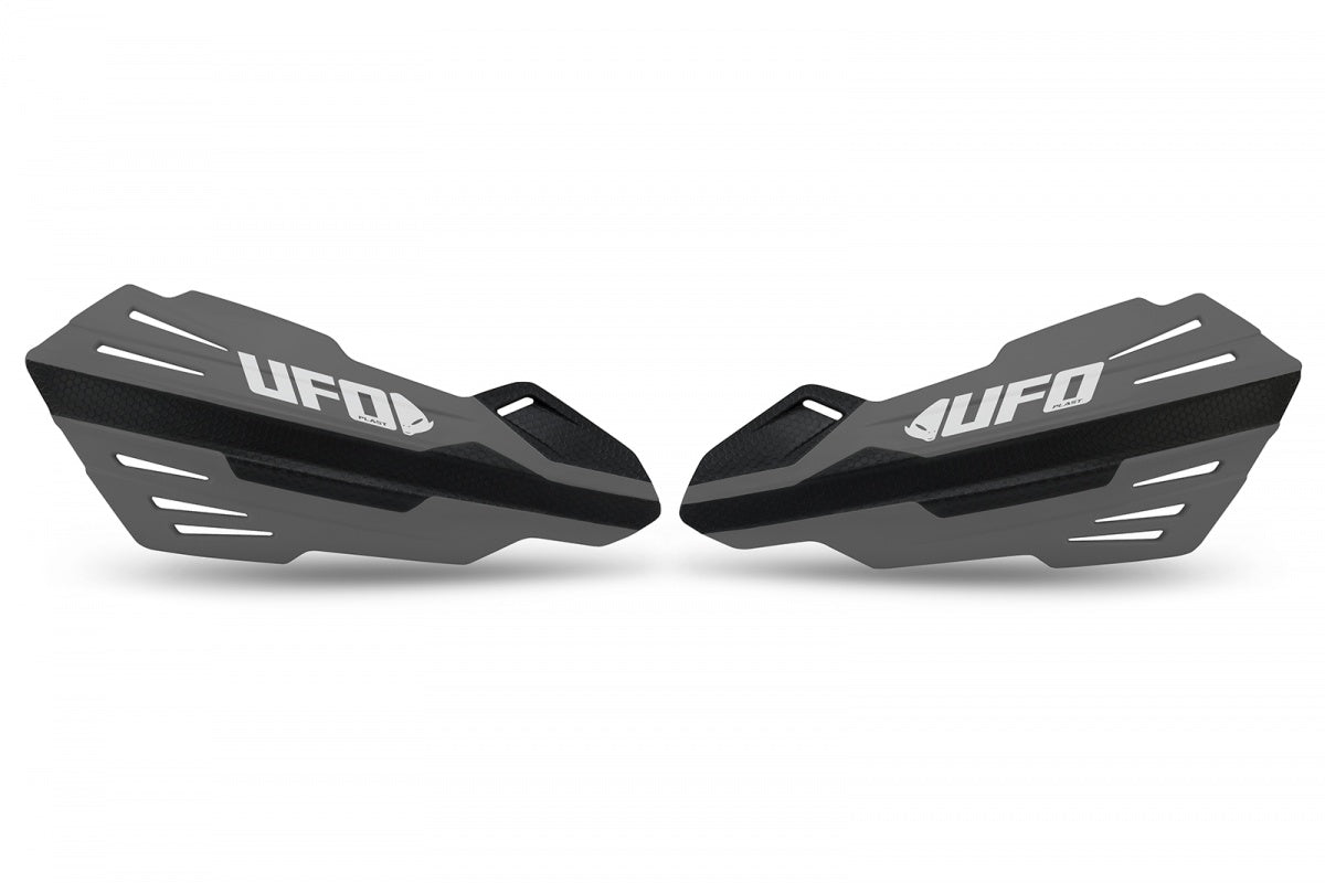 HANDGUARDS estilo OEM UFOplast™ • HUSQVARNA/KTM • GRIS