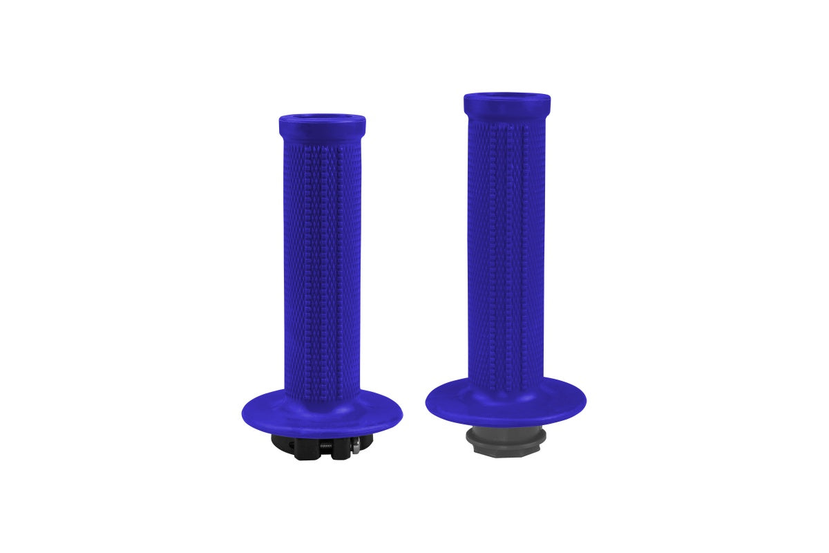 Grips de motocross - LOCK-ON de UFOplast™ • AZUL