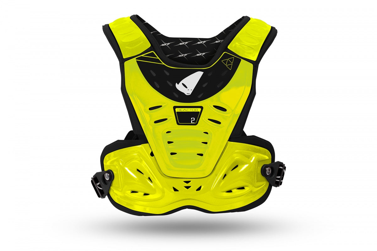 Peto REACTOR de UFOplast™ • protector de pecho y espalda • NEON