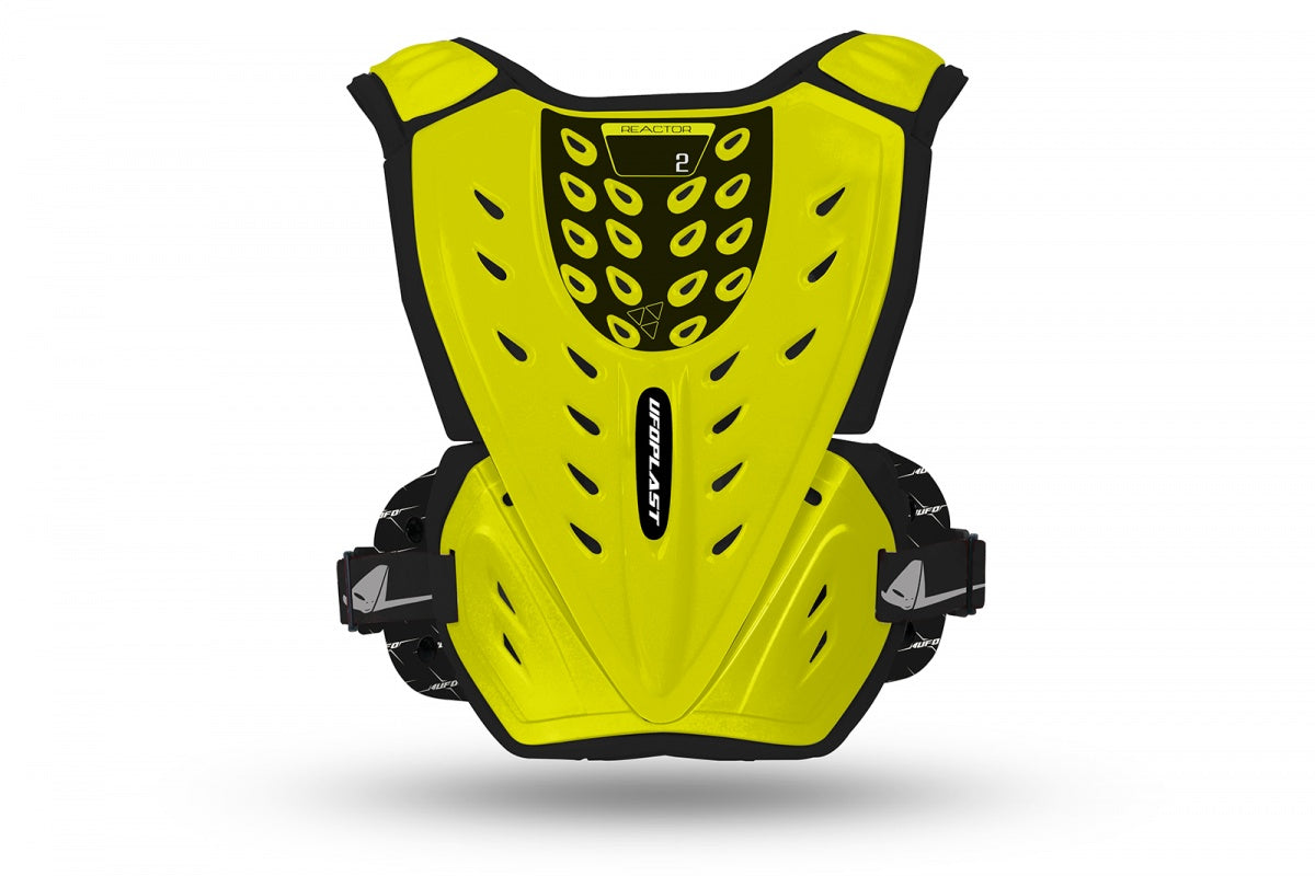 Peto REACTOR de UFOplast™ • protector de pecho y espalda • NEON