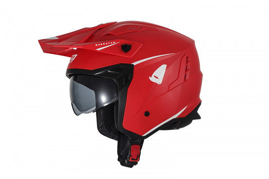 Casco abierto UFOplast SHERATAN™ ✈ ROJO