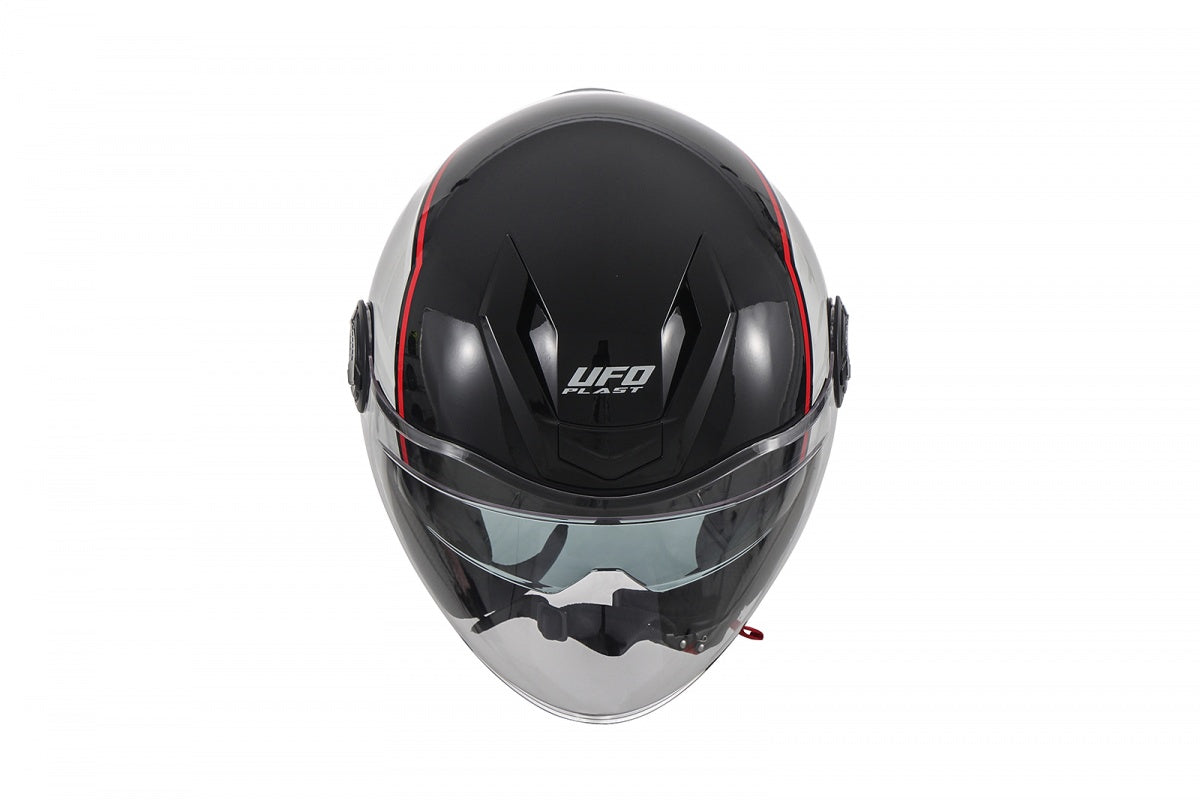 Casco abierto UFOplast Spirit Urban Jet™ § BLANCO&NEGRO