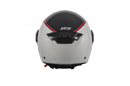 Casco abierto UFOplast Spirit Urban Jet™ § BLANCO&NEGRO