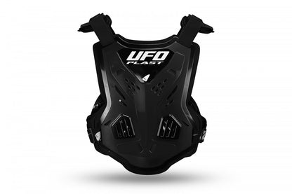 Peto X-CONCEPT de UFOplast™ • protector de pecho y espalda • NEGRO