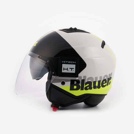 Casco BLAUER HT™ Bet Urban ✈ FLUO, BLANCO&negro