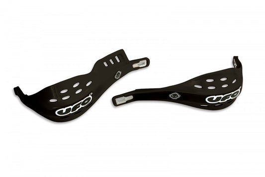 HANDGUARDS estilo supermoto - JUMPY oversize UFOplast™ • NEGRO