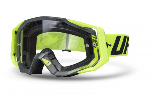 Goggles para motocross/enduro - MYSTIC de UFOplast™ • GRIS&NEON