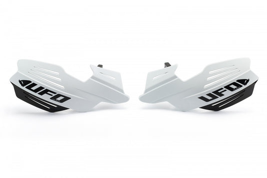 HANDGUARDS de motocross - VULCAN de UFOplast™ • BLANCO